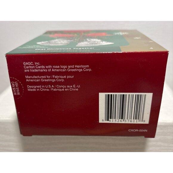 First Christmas Together Ornament American Greetings Bells Time Capsule 2005 NWB - Picture 6 of 6